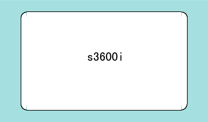 s3600i