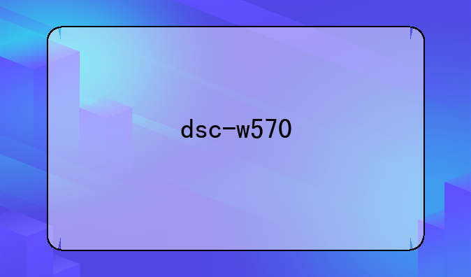 dsc-w570