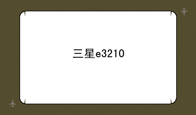 三星e3210