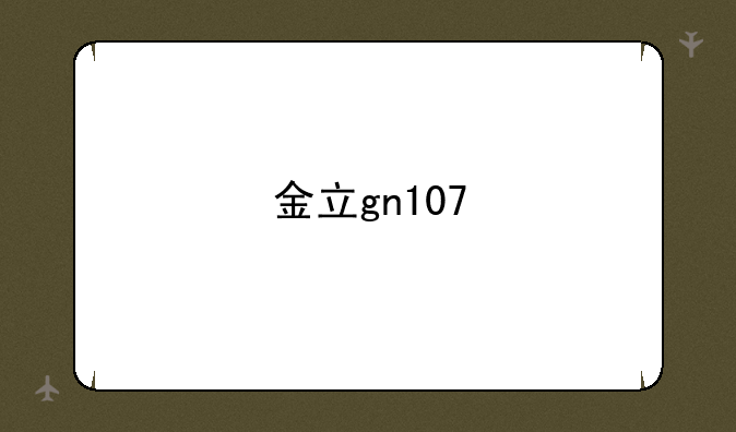 金立gn107