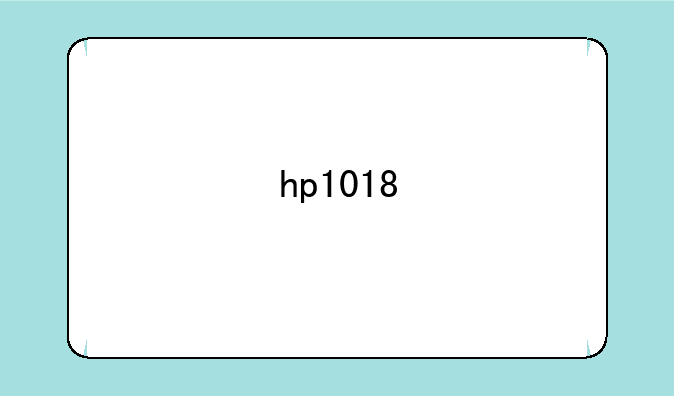 hp1018