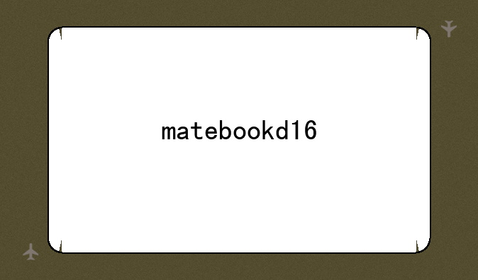 matebookd16