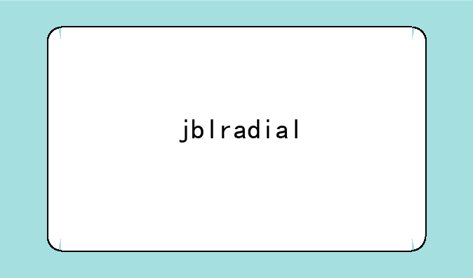 jblradial