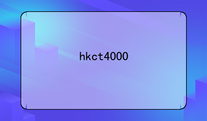 hkct4000